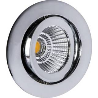 👉 Inbouwspot aluminium chroom active Deluna LED kantelbaar chroom, 10 W, 3000K 4028232327111