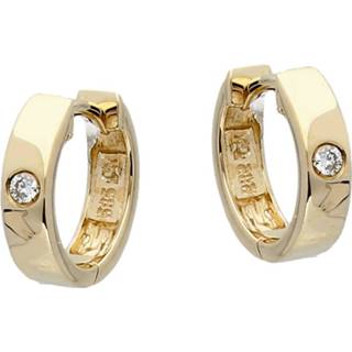 👉 Gouden diamant Glow Klapcreolen met 0.046ct. 207.2003.00 8712121599944