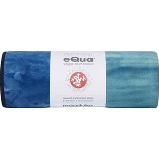 👉 Handdoek blauw active mannen Manduka eQua Yogamat - Pacific Blue HD