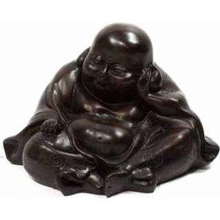 👉 Lachende boeddha polystone active Beeld (13 cm) 8851109134767