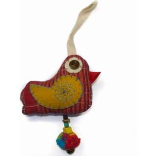 👉 Stoffen Hanger Vogel (15 cm)