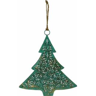 👉 Kerstboom turkoois metalen active Decoratie (Turquoise) 8717506098869