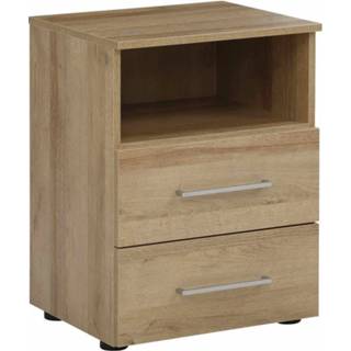 👉 Nachtkastje eiken metaal Vespa 62 cm hoog in riviera