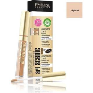 👉 Concealer One Size GeenKleur Eveline Cosmetics Art Scenic 2in1 Porcelain 5901761940695