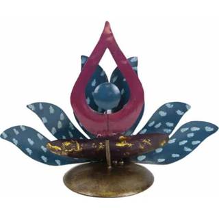👉 Metalen Wierookhouder Lotus Biddende Boeddha
