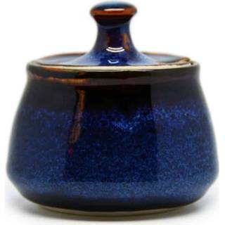 👉 Suikerpot Keramiek Blauw (8 cm)