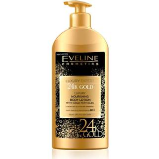 👉 Bodylotion goud One Size GeenKleur Eveline Cosmetics Luxury Expert 24k Gold Nourishing Body Lotion With Particles 350ml. 5901761961331