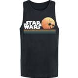 👉 Tanktop zwart Star Wars Beachclub 4044583673004