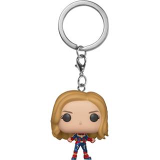 👉 Keychain Funko Pocket Pop Captain Marvel POP! Sleutelhanger standaard