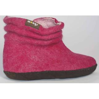 👉 Vrouwen Pantoffels van Vilt (Roze - Maat 39)