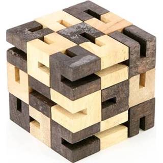 👉 Houten Rubiks Kubus (9 cm)