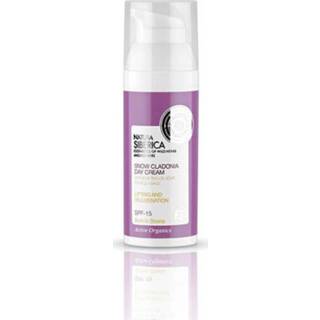 One Size GeenKleur Natura Siberica Snow Cladonia Day Cream SPF15 50ml. 7433652362357