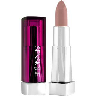 👉 Lippenstift One Size GeenKleur SENSIQUE Hypoallergene Glanzende Lipstick Volume & Shine 316 Nude Caramel 8720143154973