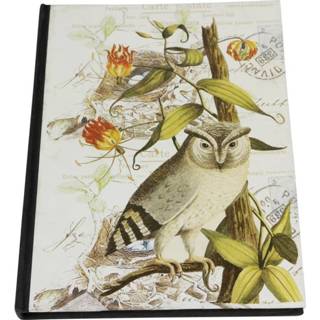 👉 Notitieboek Vintage Uil op Tak Large
