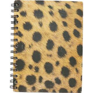 👉 Notitieboek Spiraal Large Cheeta Print