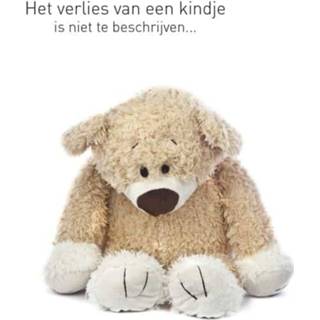 👉 Wens kaart active kinderen baby's Wenskaart Overlijden Kindje - Beertje (Set van 6) 8719244000098