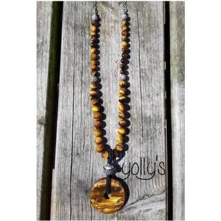 👉 Donut tijger oog tijgeroog active Ketting 7440841899891