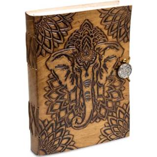 👉 Notitieboek active Olifant met Lederen Kaft 8719497614295