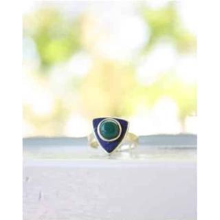 👉 Groen zilveren active Ring Lapis Lazuli/Onyx 7440841917960