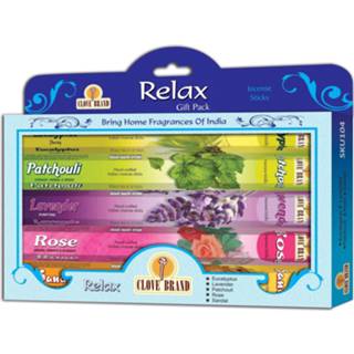 Clove Brand Wierook Geschenkset Relax (5 pakjes met 16 stokjes)