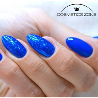 👉 Nagellak blauw gel One Size Cosmetics Zone UV/LED Hybrid 7ml. Parisian Blue 185 7433652324324