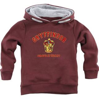 👉 Bordeaux trui met capuchon kinderen Harry Potter Gryffindor - Brave At Heart Kindertrui 3664794094651