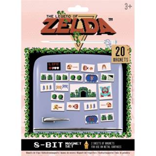 👉 Koelkastmagneet The Legend Of Zelda Retro meerkleurig 5050293650821