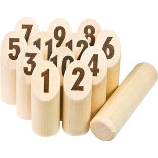 👉 Kegelspel One Size GeenKleur Molkky 6416739549033