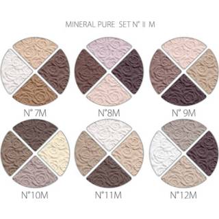 Mineraal One Size GeenKleur REVERS® Mineral Pure Eyeshadow Velvet Set #11m 5902815161721