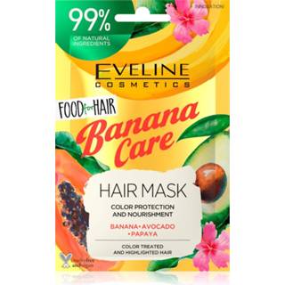 👉 Haarmasker One Size GeenKleur Eveline Cosmetics Food For Hair Banana Care Mask 20ml. 5903416002505