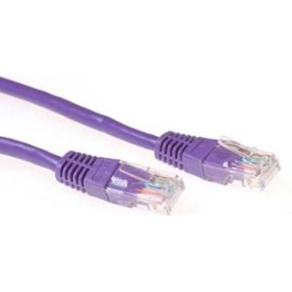 👉 Patch kabel paars Intronics CAT5E UTP patchkabel - [IB4700] 8716065135503