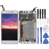 👉 Digitizer wit active Lcd-scherm en volledige montage met frame voor Lenovo Vibe K5 A6020A40 (wit)