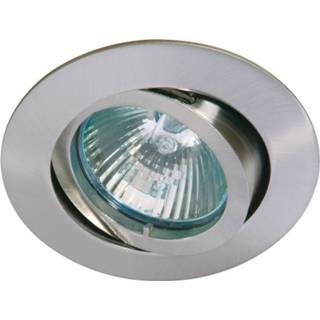 👉 IJzer active Deluna Aluminium-inbouwspot BAJONETT kantelbaar ijzer, geborsteld 4028232202449