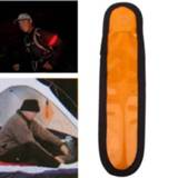 👉 Clipon oranje active entertainment Batterijvoeding Glow Stick Clip-on Marker Polymeerstrip LED-licht Zaklamp (oranje)