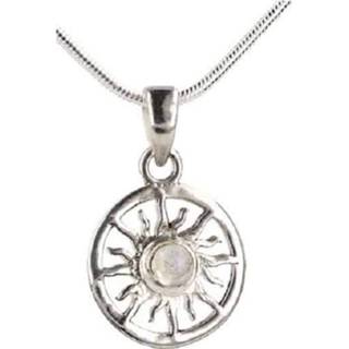 👉 Hanger zilver zilveren active Maansteen Regenboog Zon 1000000032536