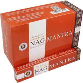 👉 Wierook active mannen Golden Nag Mantra Vijayshree (6 pakjes van 15 gram) 8906022930412