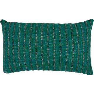 👉 Katoenen Kussen Aqua Groen (Rechthoekig - met Vulling)
