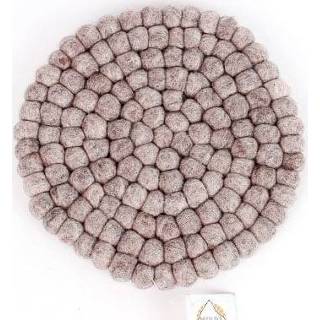 👉 Vilten onderzetter bruin active Lichtbruin (Rond) 4062279095671