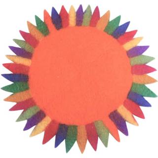 👉 Placemat Zonnebloem Oranje