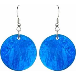 Oorhangers Capiz Schelpen Blauw