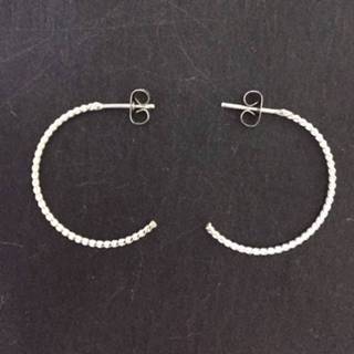 👉 Zilveren Creool Oorhanger Etéreo (Sterling Zilver 925)