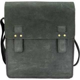 👉 Leren Schoudertas Zwart