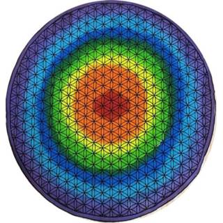 👉 Strandlaken active 7 Chakra Kleuren - Bloem des Levens 8720088296264
