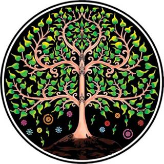 👉 Strand laken katoen active Strandlaken Tree of Life 8720088296257
