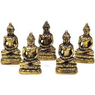 Boeddha messing active Minibeeldje (3 cm) 8720088296752