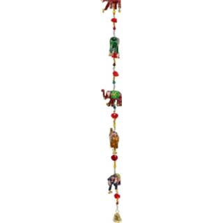 👉 Slinger hout active multicolor Mobile 7 Olifanten 8717506117911