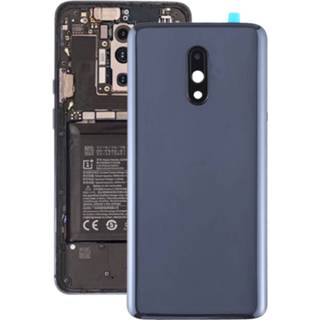 👉 Batterij grijs active Originele achterkant met cameralens voor OnePlus 7 (grijs)