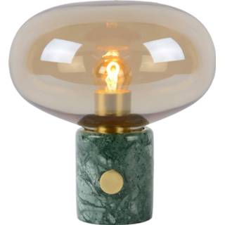 👉 Tafellamp glas groen Lucide Charlize amber 5411212030993