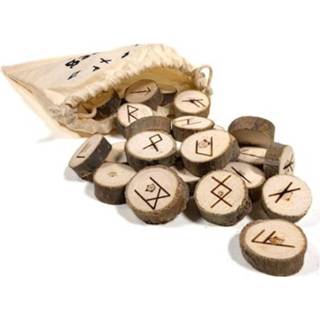 👉 Katoenen tas hout active Runen Orakelspel in Tasje 8720088291061
