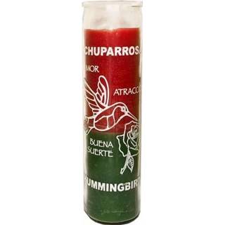 👉 Kaars wax glas active rood groen van Chuparrosa (Rood en Groen) 7448128123110